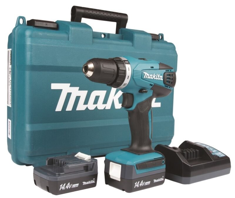 Makita DF347DWE 14.4V Li-Ion 10mm Cordless Driver Drill