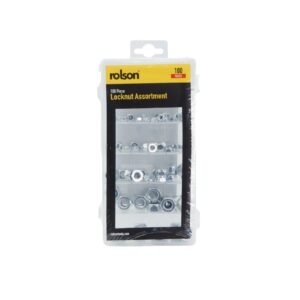 Rolson 100pc Locknut Assortment
