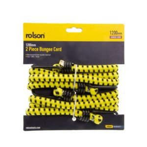 Rolson 2pc 1200  x 12mm Bungee Cord