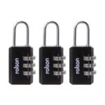 Rolson 3pc 20mm Combination Padlock