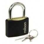 Rolson 40mm Black Padlock