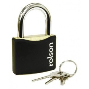 Rolson 50mm Black Padlock